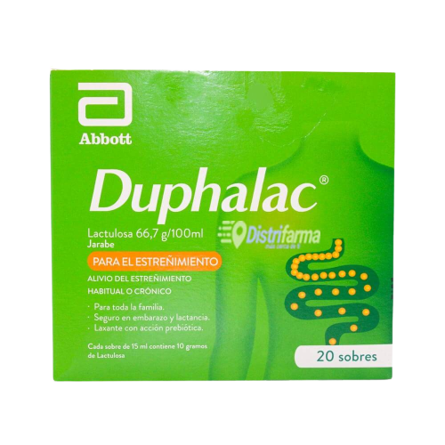 DUPHALAC JBE 66.7G /100ML CAJ X 20 SOBRES