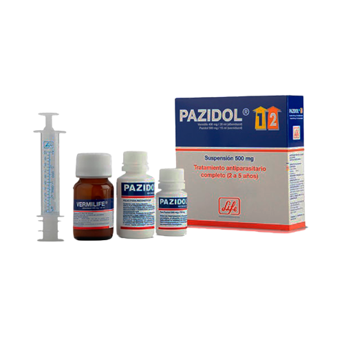 PAZIDOL 1-2 SUS 500MG(2 A 5 AÑOS)