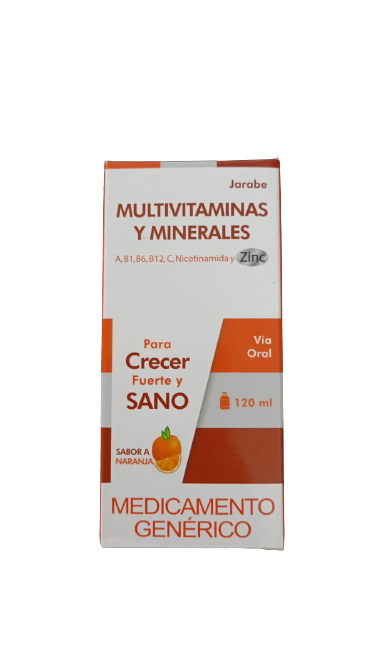 MULTIVITAMINICO Y MINR JAB X 120ML