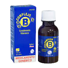 COMPLEJO B 100 MG SUSP SABOR FRESA