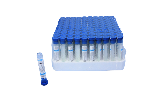 TUBO VACIO VIDRIO DE 10ML ROJO
